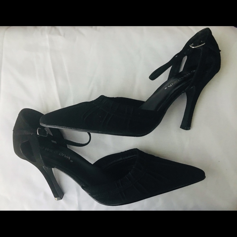 Wild Diva Suede Heel